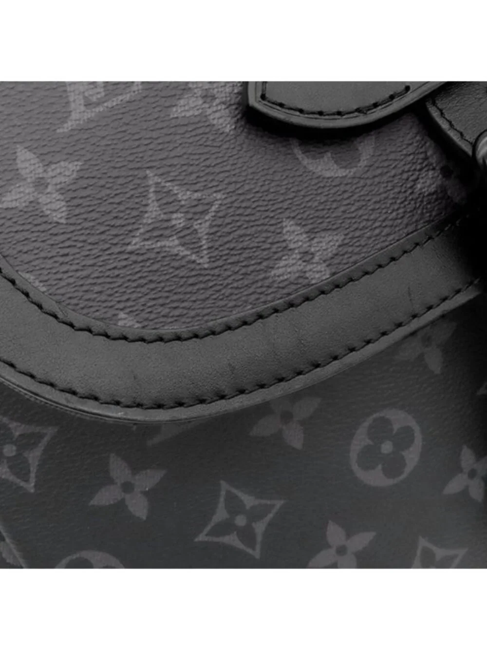 Louis Vuitton Backpack Saumur Monogram Eclipse Black